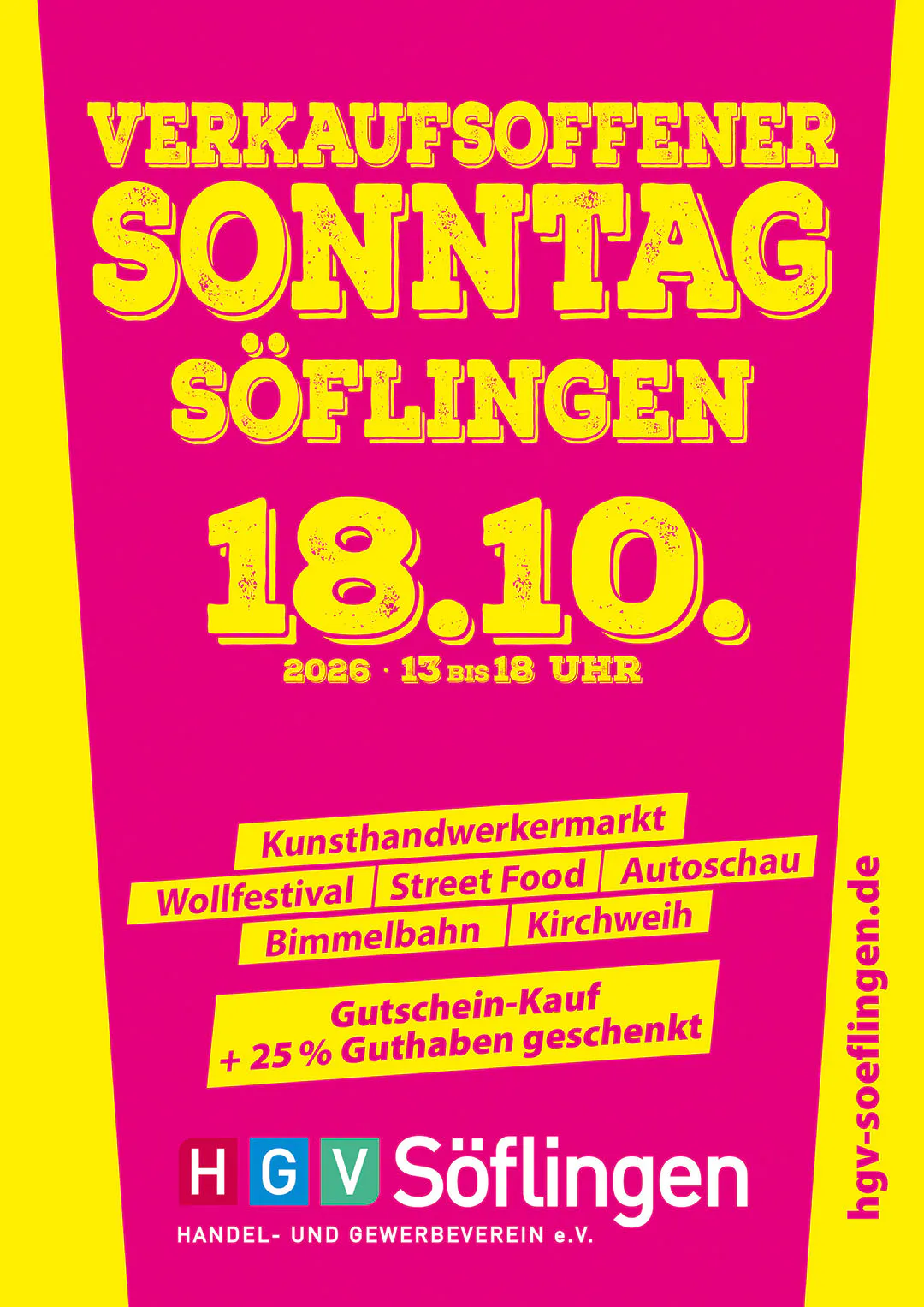 Verkaufsoffener Sonntag in Ulm-Söflingen